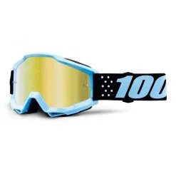 100% Accuri Goggle Anti Fog Mirror Lens Taichi