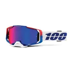 100% Armega Goggle Anti Fog Hiper Mirror Lens Genesis