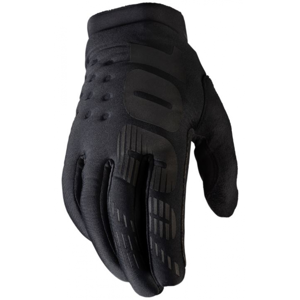 100% Brisker Cold Weather Glove Black