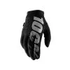 100% Brisker Cold Weather Youth Glove Black/grey