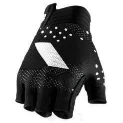 100% Exceeda Gel Short Finger Glove Black