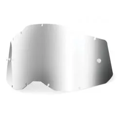 100% Gen. 2 Mirror Replacement Anti Fog Lens Silver