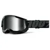 100% Strata 2 Goggle - Mirror Lens Black