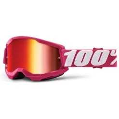 100% Strata Gen. 2 Goggle Anti Fog Mirror Lens Fletcher
