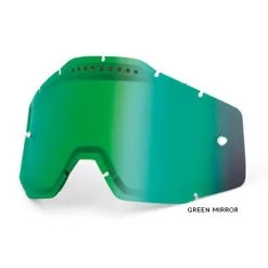 100% Vented Dual Mirror Replacement Lense Green