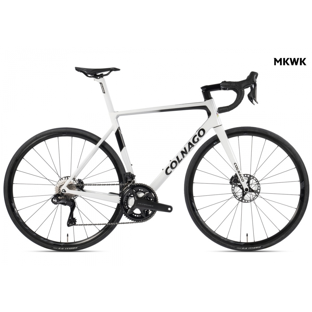 Colnago V3 TFS DB Bike Shimano105 Di2 Aksium MKWK Glossy White