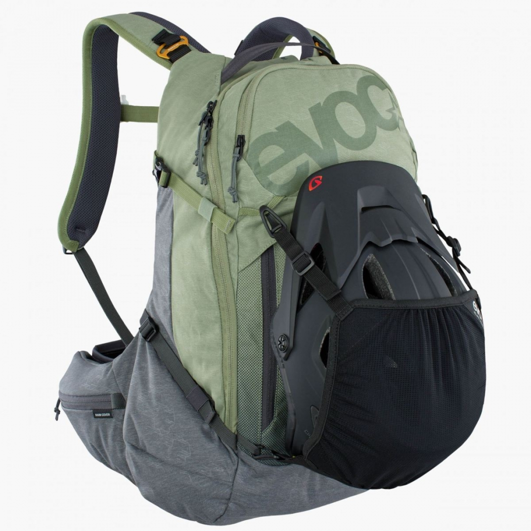 Evoc Trail Pro 26L Light Olive Carbon Grey – Bild 4