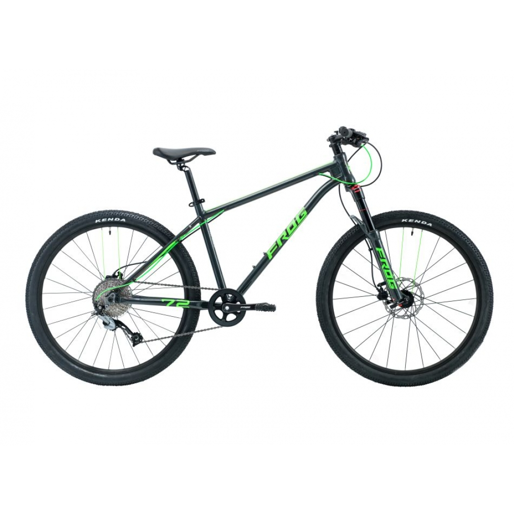 Frog Bikes Frog MTB 72 Metallic Grey / Neon Green