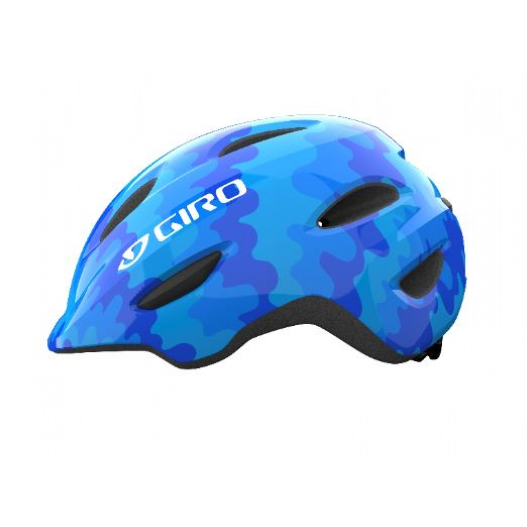 Giro Scamp Youth Helmet Blue Splash – Bild 2