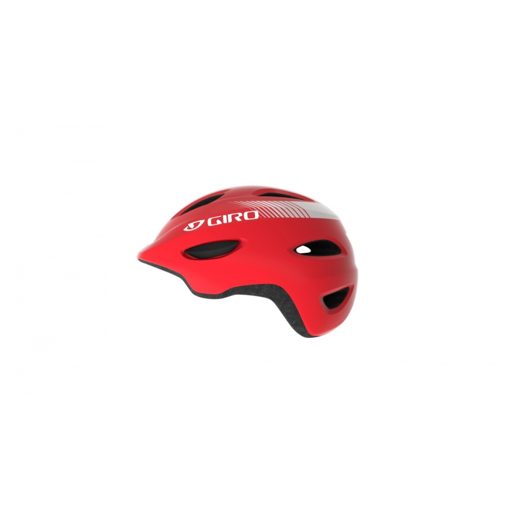 Giro Scamp Youth Helmet Bright Red – Bild 2