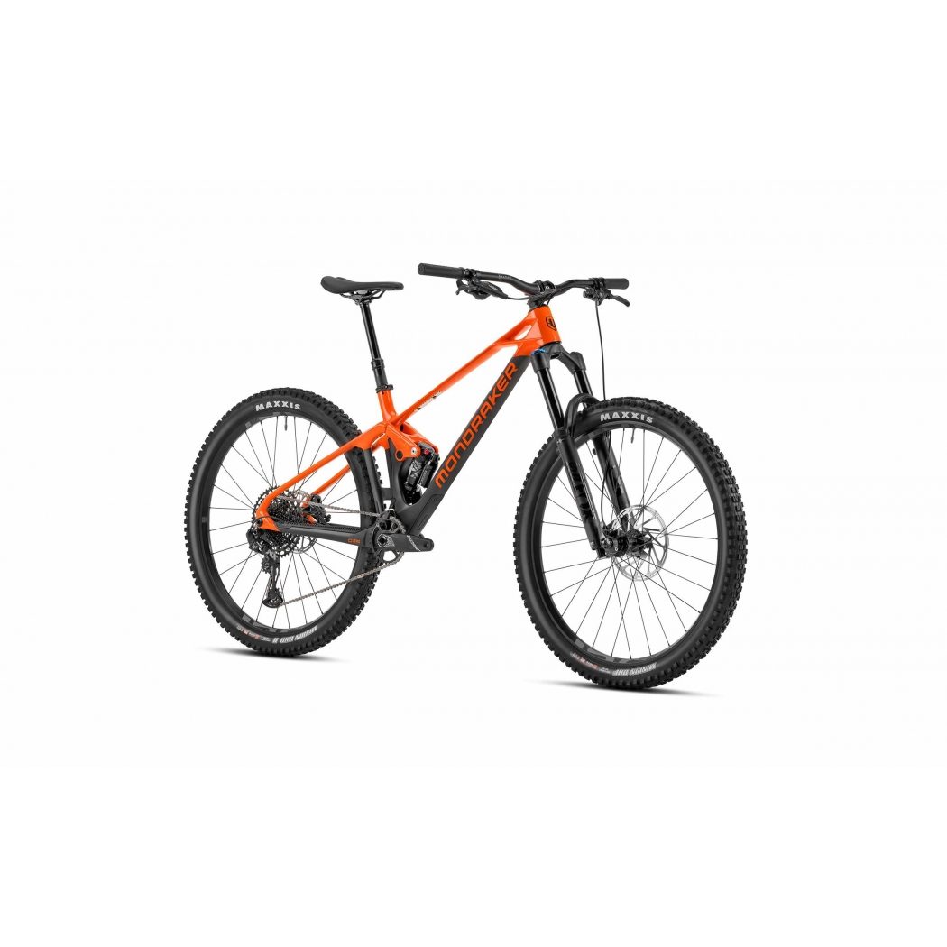 Mondraker Foxy Carbon R Matte Carbon Gloss Orange – Bild 2