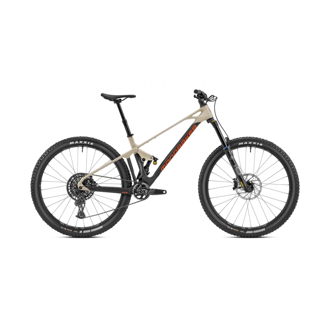 Mondraker Foxy Carbon RR Matte Carbon Desert Grey Orange