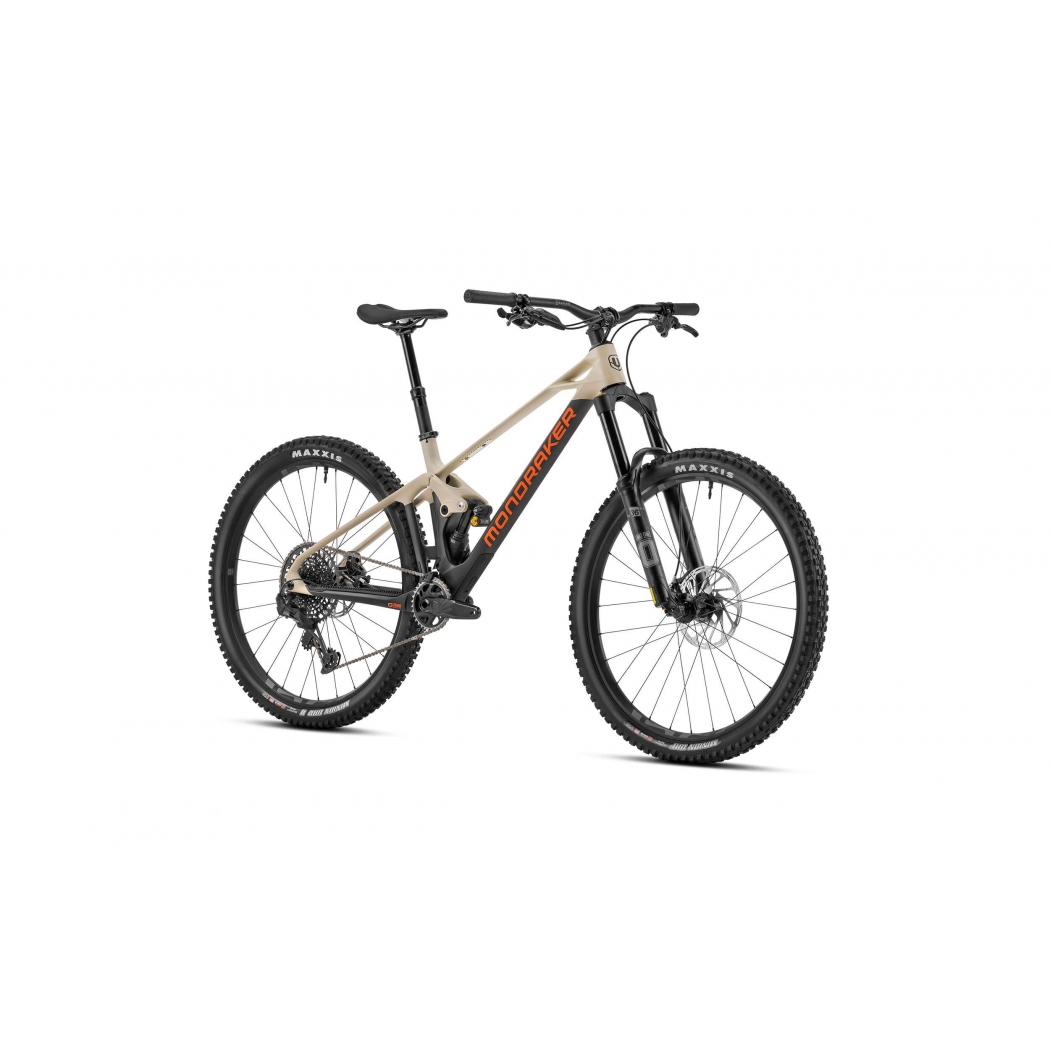 Mondraker Foxy Carbon RR Matte Carbon Desert Grey Orange – Bild 2