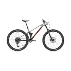 Mondraker Foxy Matte Black Nimbus Grey Flame Red