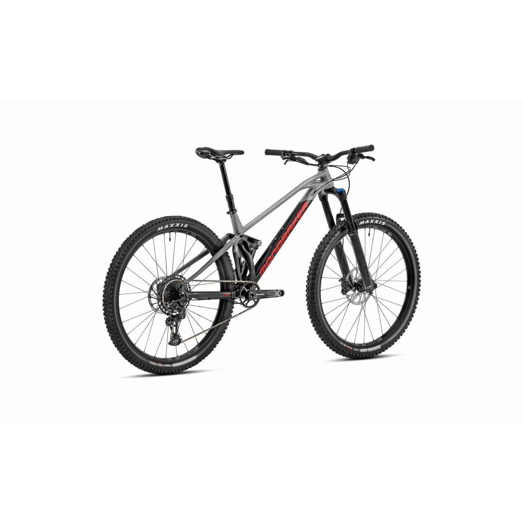 Mondraker Foxy Matte Black Nimbus Grey Flame Red – Bild 3