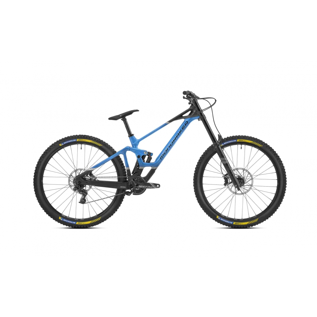 Mondraker Summum Carbon R Gloss Marlin Blue Matte Carbon Racing Silver