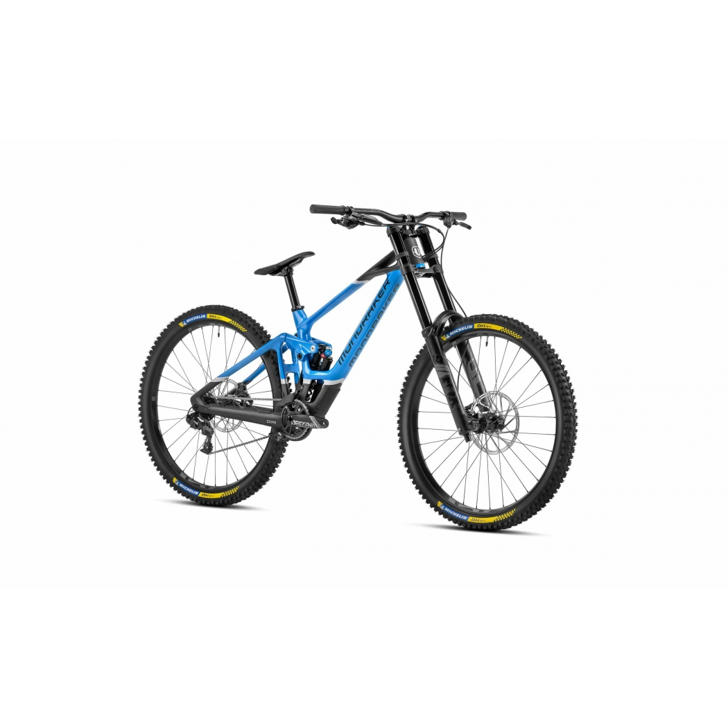Mondraker Summum Carbon R Gloss Marlin Blue Matte Carbon Racing Silver – Bild 2