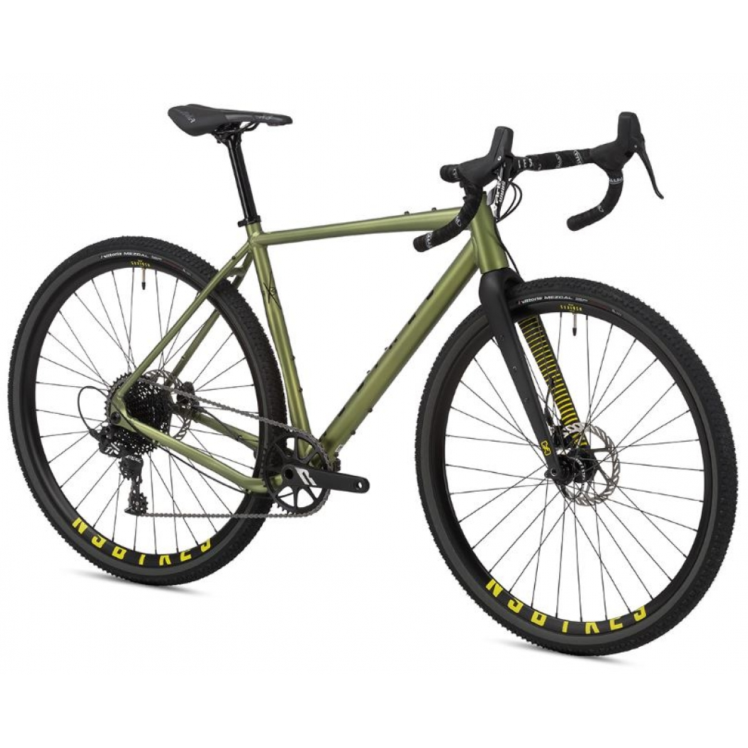 NS Bikes RAG+ 1 Road & Gravel Plus 700C Green Black – Bild 3