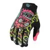 Troy Lee Designs Air Glove Skull Demon Orange Green