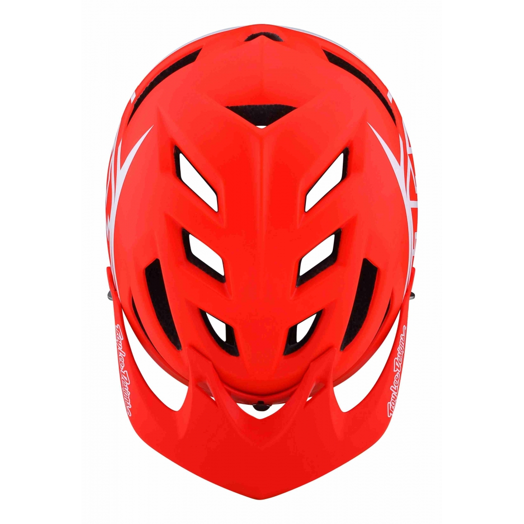 Troy Lee Designs Youth A1 Helm Drone Red Onesize â Bild 3